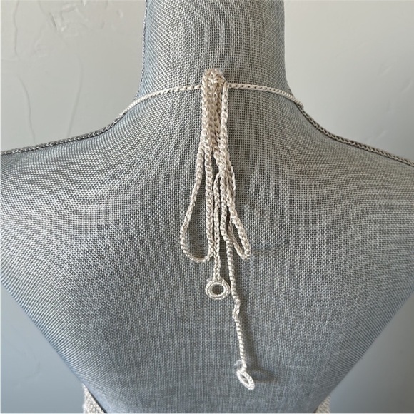 Lovers and Friends NWT Ring It Crochet Dress in Tan - Picture 9 of 12